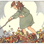 Kicking Up Leaves
