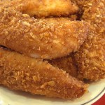 Crispy Parmesan Cornflake Chicken Strips