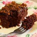 German Chocolate Oat Cake