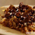 Easy Chocolate Chip Graham Bars